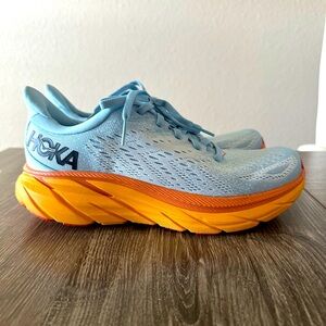 Hoka One low top running shoes, almost new